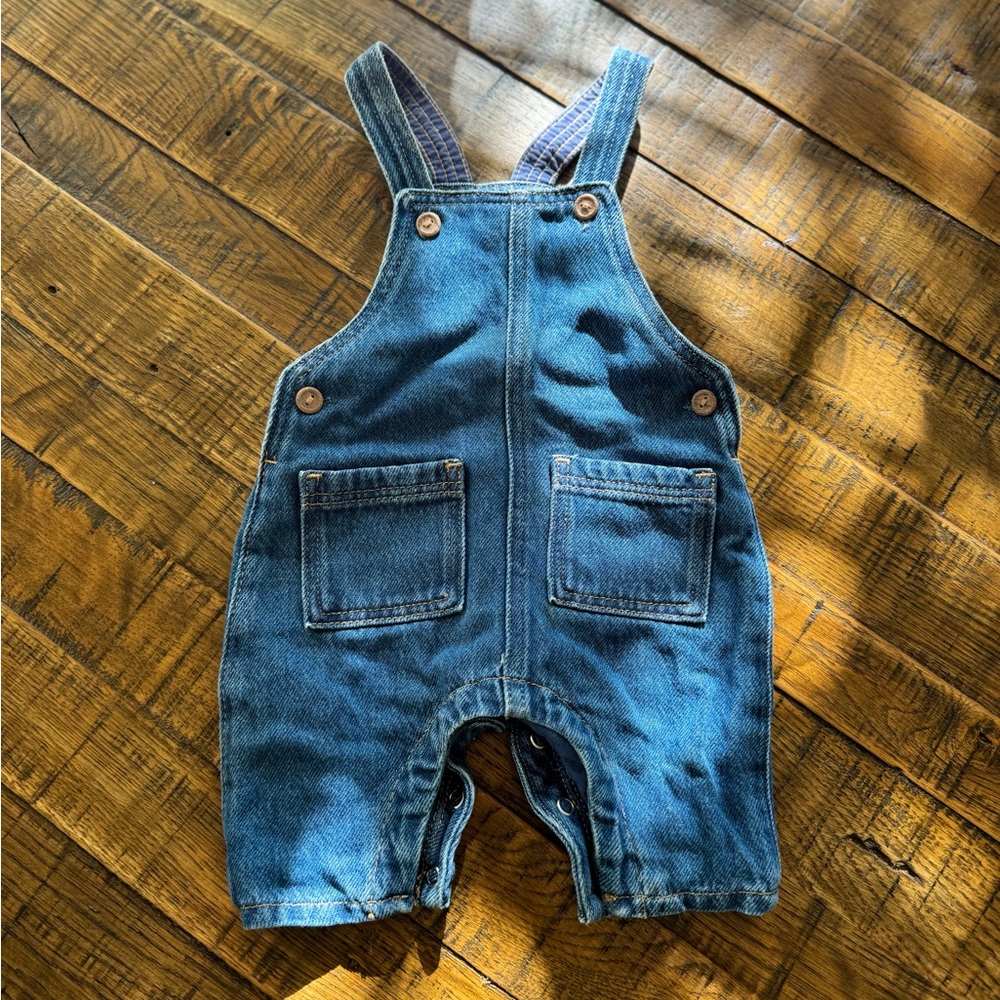 H&M Baby Lined Denim Dungarees; Denim
